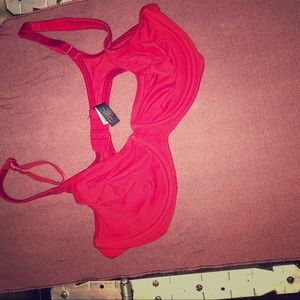 Victoria secret red bra 36 c full coverage